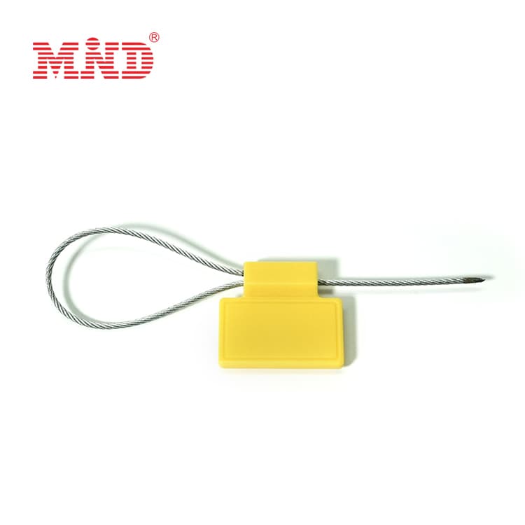 Heavy Duty 860-960MHz RFID Lead Seal Tag UHF Zip Tie Cable Label for Logistics Warehouse
