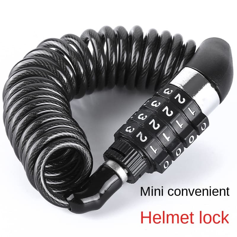 Universal Anti-Theft Bike Helmet Lock Secure Bicycle Helmet Lock for E-Bike Scooter Motorcycle