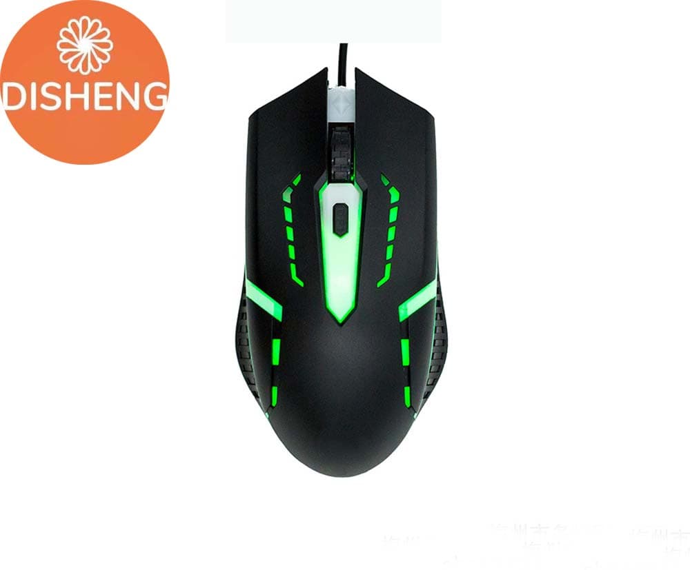 Colored LED Light Dpi1000 4D Optical Mouse 140cm Length Cable Wired Mouse Computer Mouse for Laptop Notebook with USB Terface