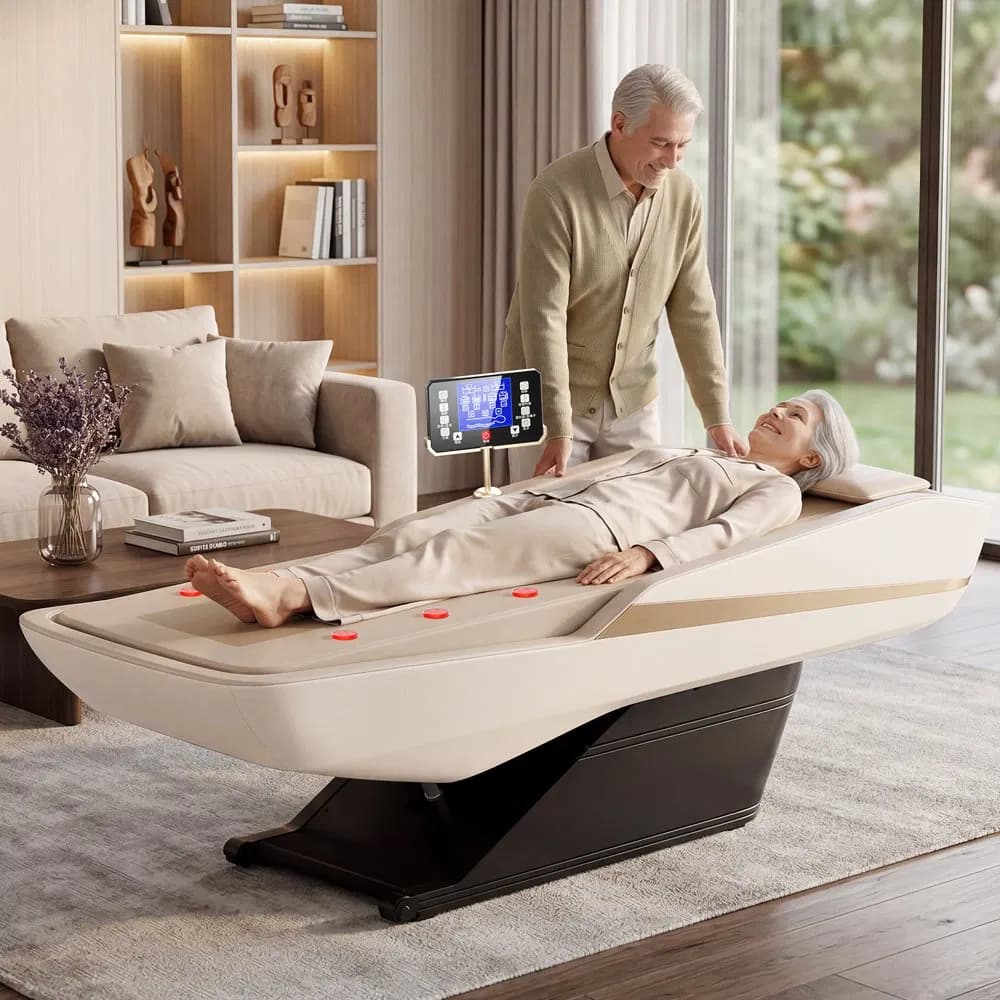 Jingtop Electric Osteopathic Heat Therapy Chiropractic Wenyu Massage Bed