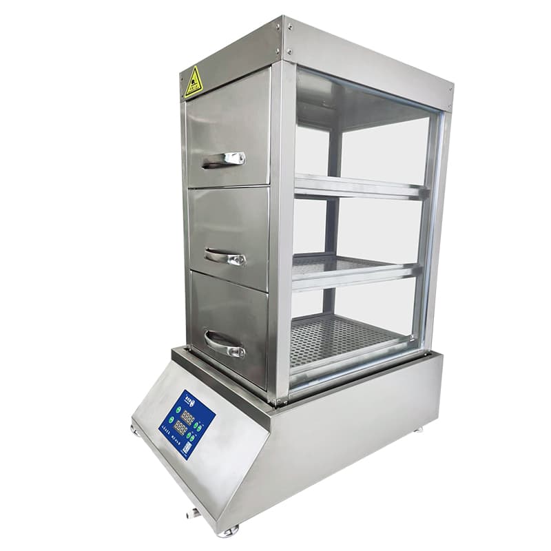3-Layer Universal Steamer 6kw Power Ideal for Large Gatherings