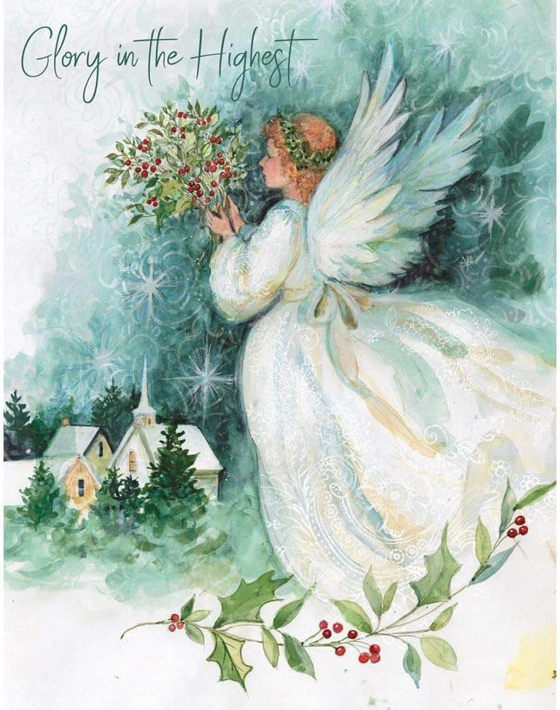 Angel Christmas Greeting Card Christmas Greeting Card Customization Greeting Card Customization