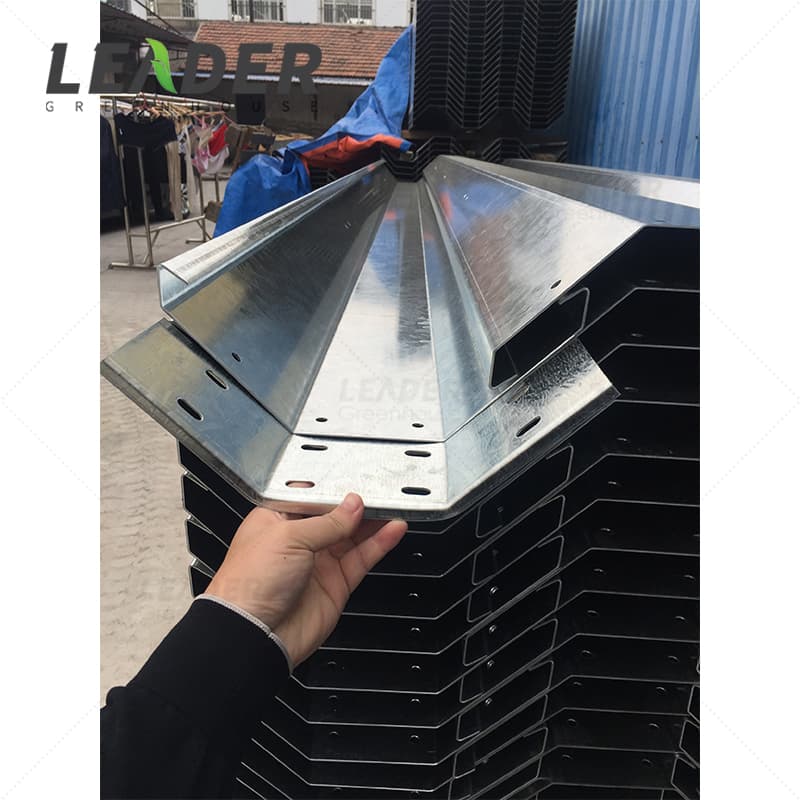 Rain Gutter Greenhouse Galvanized Steel Rain Gutter for Glass Greenhouse