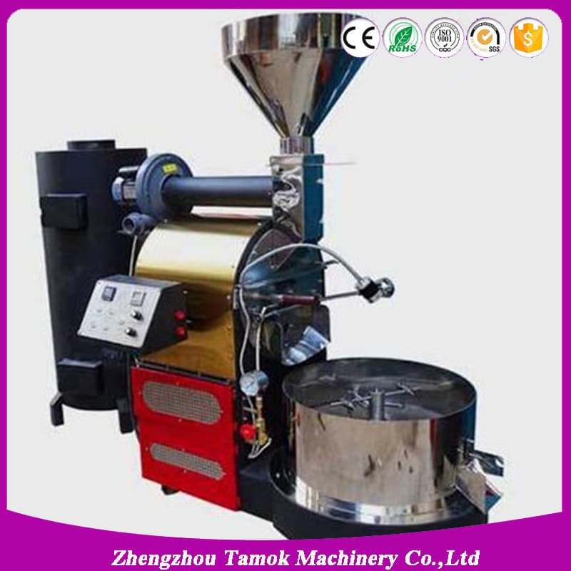 6kg Gas Heat Coffee Bean Roasting Machine Electric Mini Coffee Roaster