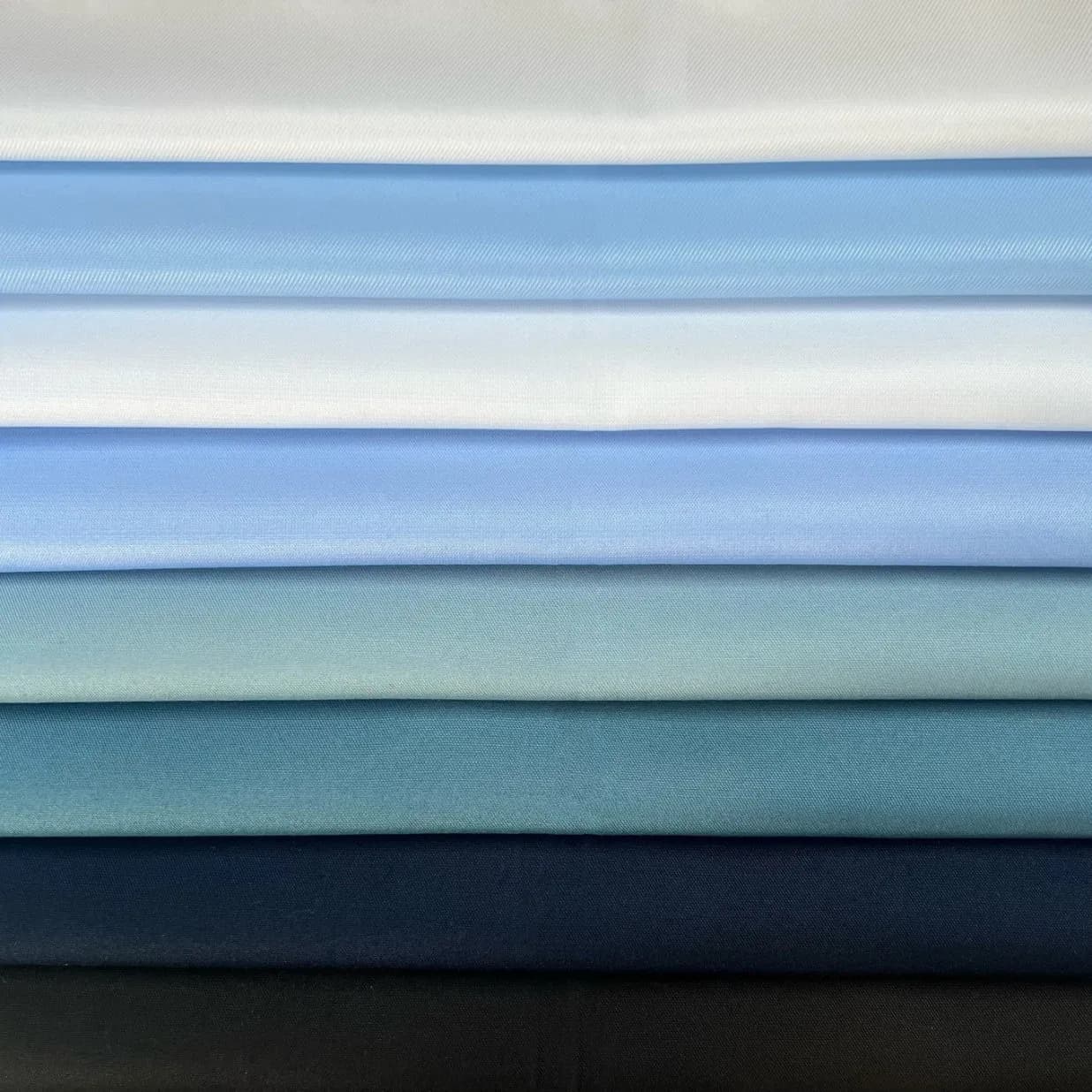 Fine Twill Dyed Woven Fabric for Business Shirts UV Protection Cooling & Breathable Cooling Fiber Fine Denier Polyester Modal & Lycra Blended Shirting Fabric