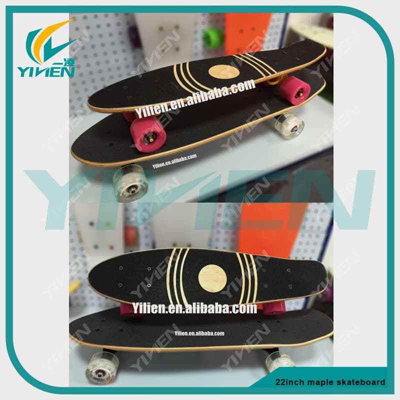 7 Ply Chinese Maple Skateboard Wood Skateboard From Original Factory