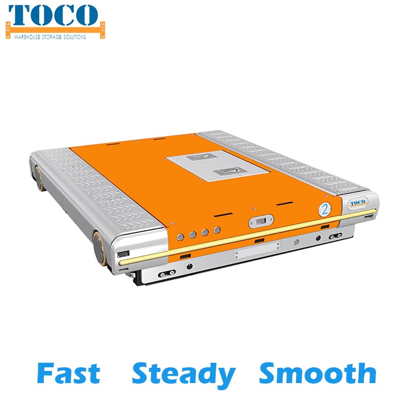 CE Certified Factory Supply Custom Compatible Smart Warehouse Cold Storage Automatic Asrs Two Way Radio Pallet Runner Shuttle