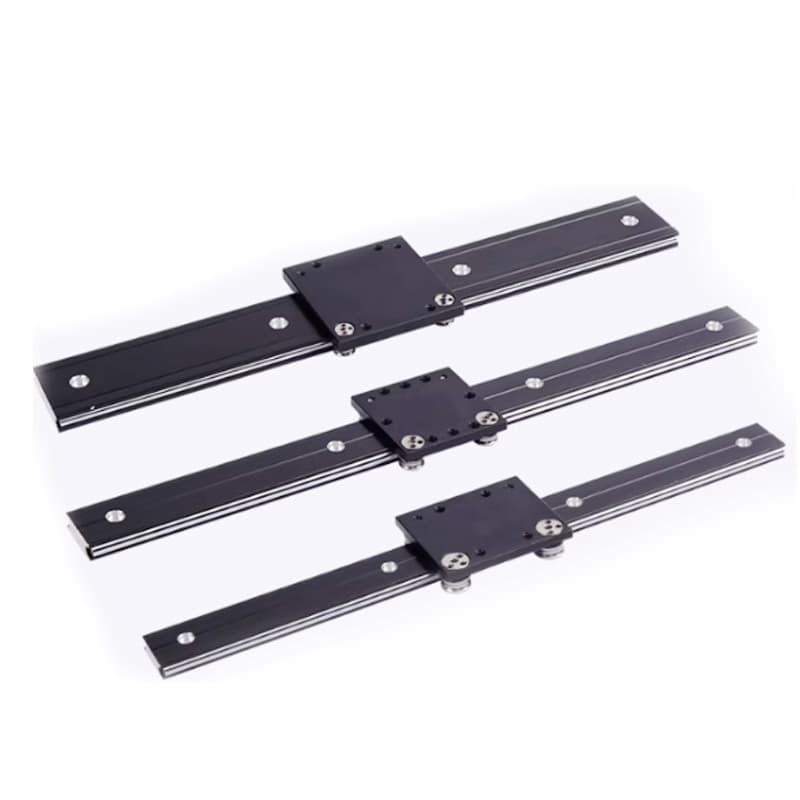 Furniture Guide Track Slider Double Axis Roller Silent Rail Drawer Track Osg10 Osg30 Osg35uu