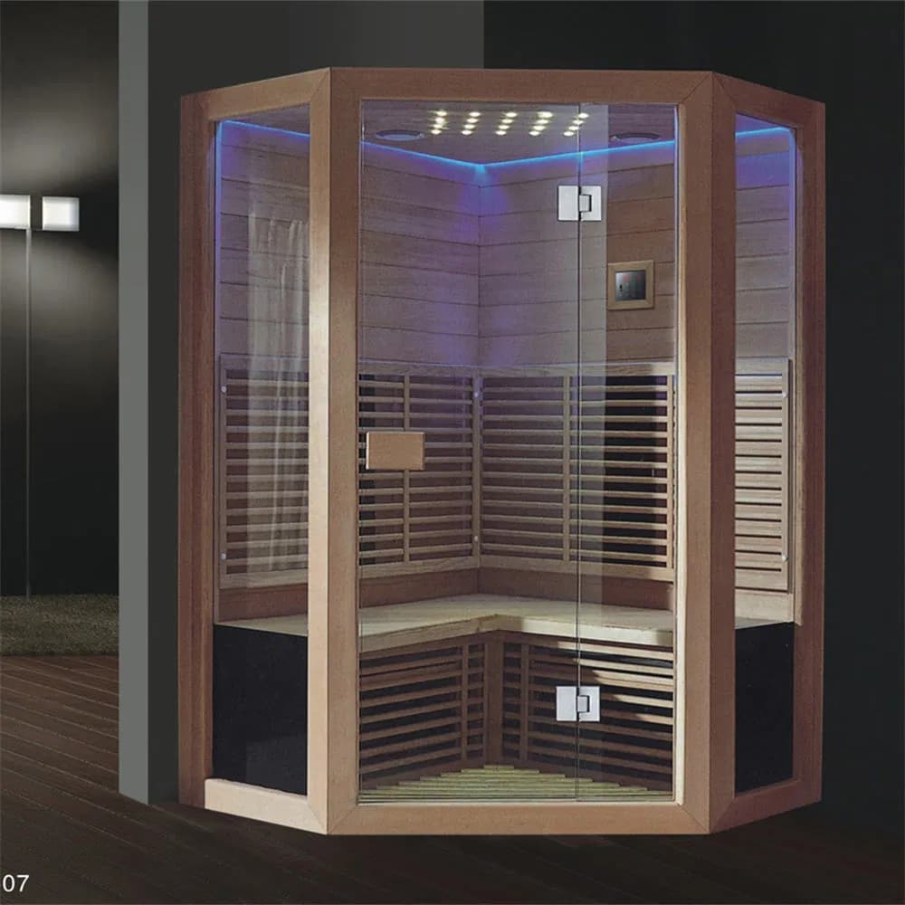 Luxury Home Sauna Wooden Portable Infrared Saunas Heater Ozone Near Far Buy Far Infrared Sauna 4 Person Room