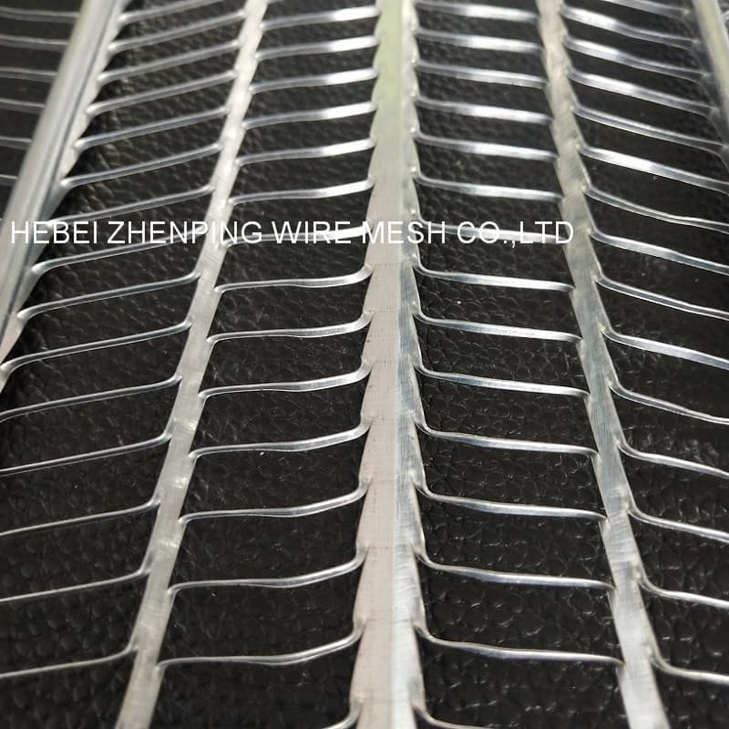 0.6m Width Galvanized Metal Rib Lath Mesh Building Material for Construction