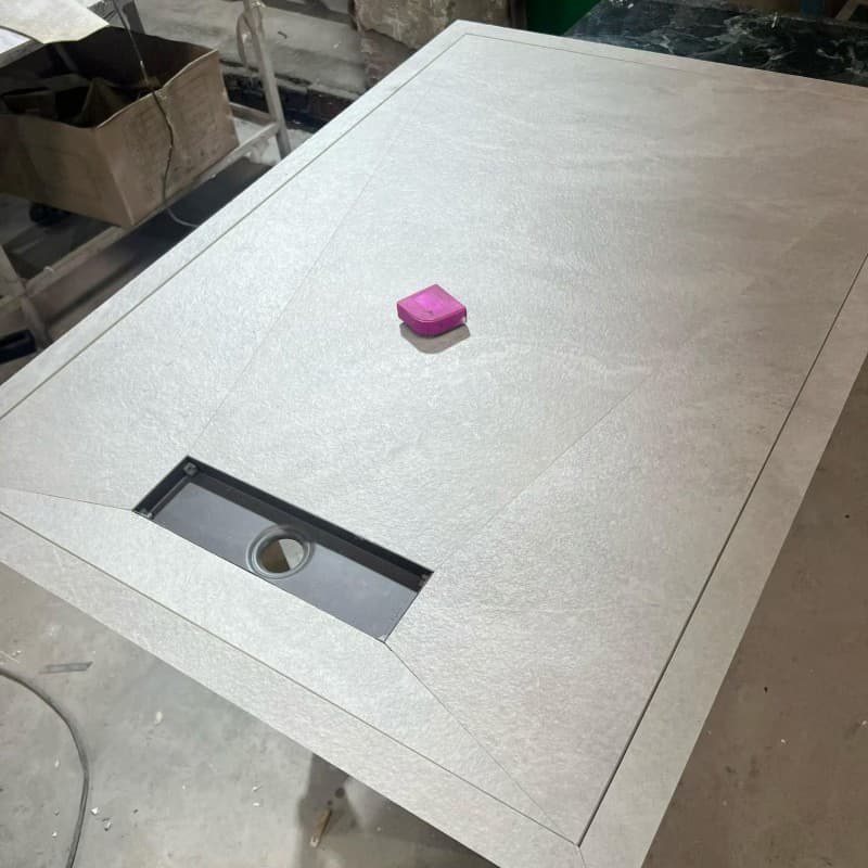Integrated Porcelain Slab Sintered Stone Shower Panel