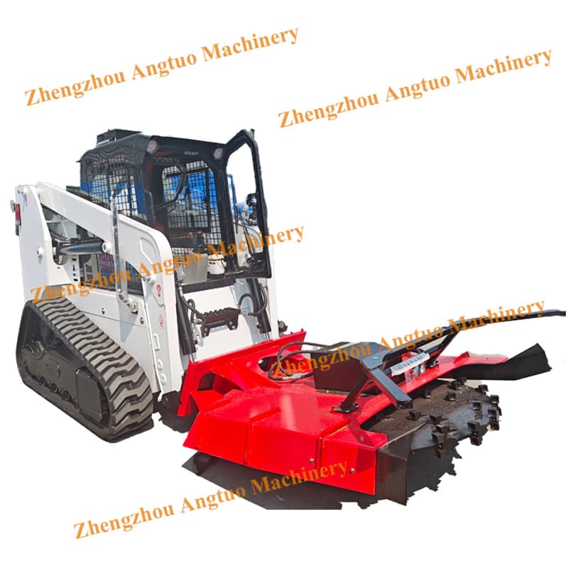 Wheel Loader Earth Moving Best Skid Steer Loader Tree Cutting Land Reclamation Machine