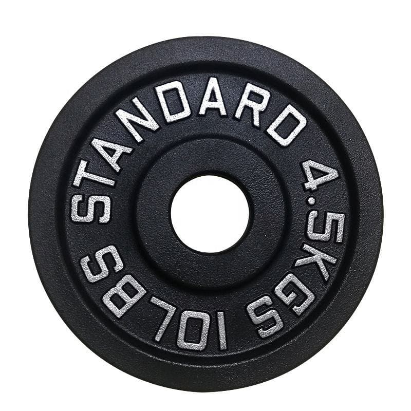 Old School Cast Iron Barbell Weight Plates 265lb Set 10lb 5lb 45lb 35lb for Weight Lifting Powerlifting
