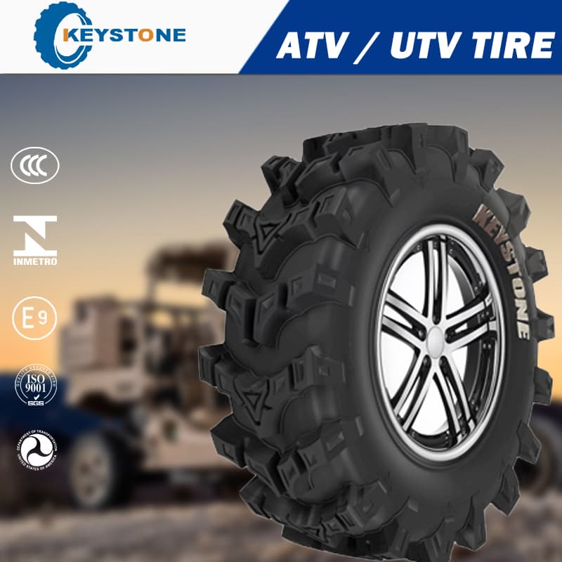 ECE Approved ATV/UTV Tyre/Tire At24X8-12, At25X8-12, At26X8-12, At26X9-14