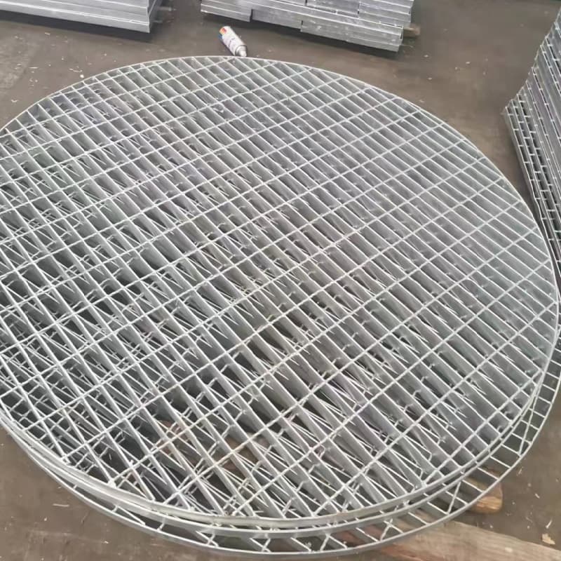 Q235 Galvanized Sheet Welded Steel Bar Grating in Metal Building Materials