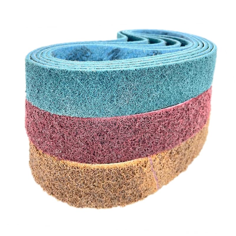 100X1220mm Non-Woven Sanding Belt for Metal Surface Polishing and Finishing