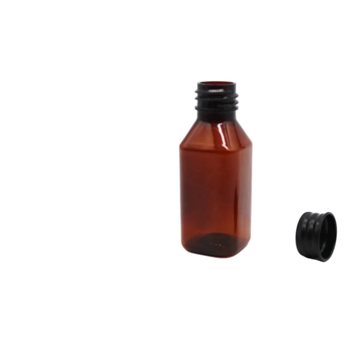 Stylish Brown Empty Cosmetic Bottle for Beauty Products
