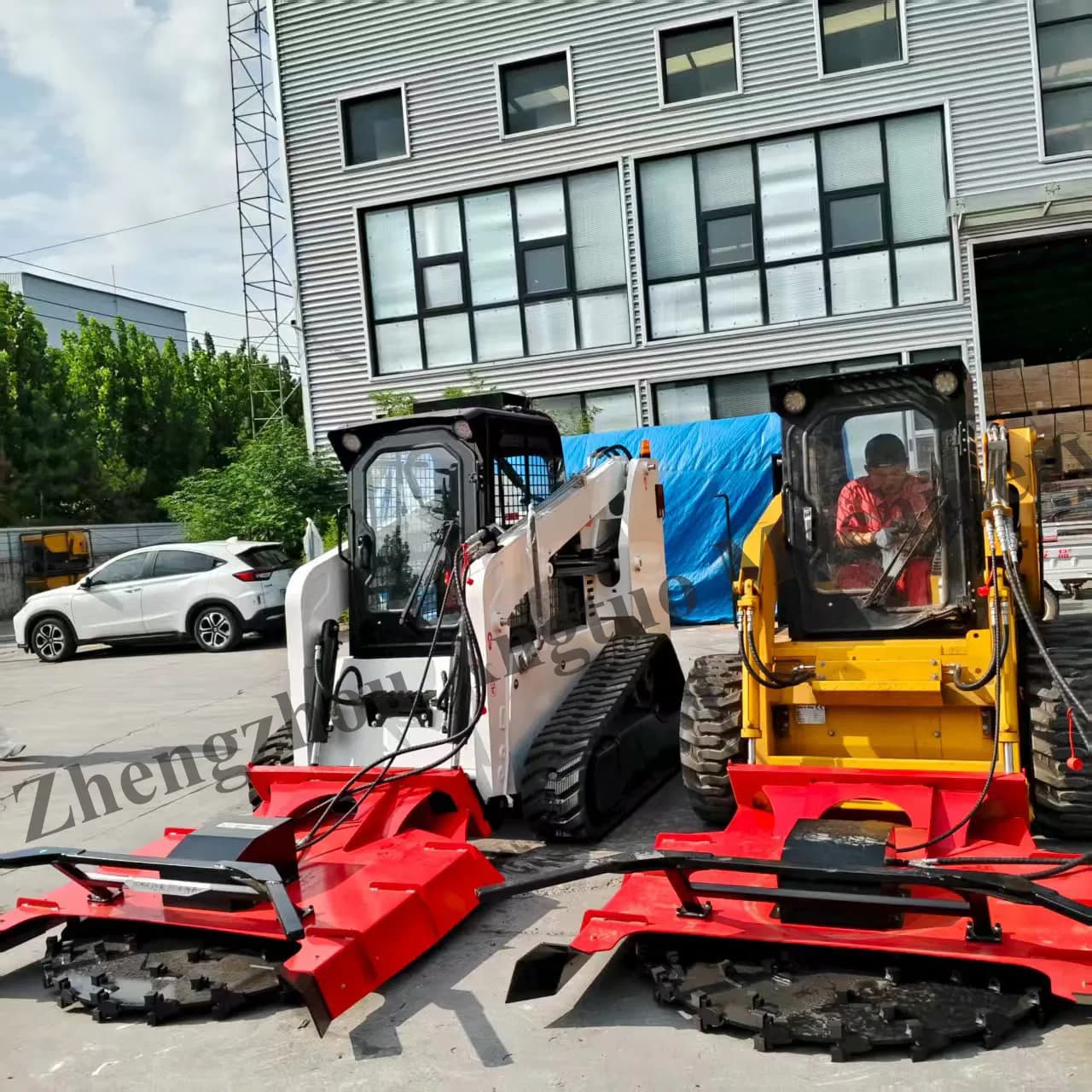 Wheeled Front End Loader Earthmoving Land Clearing Equipment Bush Clearing Machine