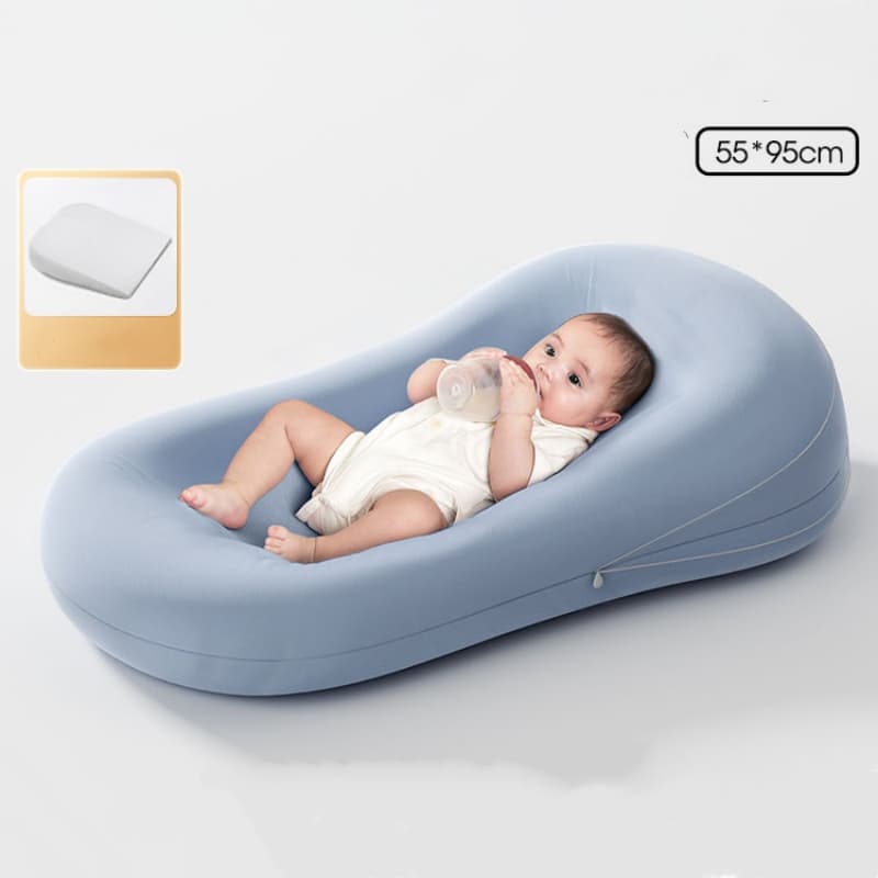30° Adjustable Anti-Reflux Baby Lounger Pillow with Incline Design, Baby Lounger Pillow