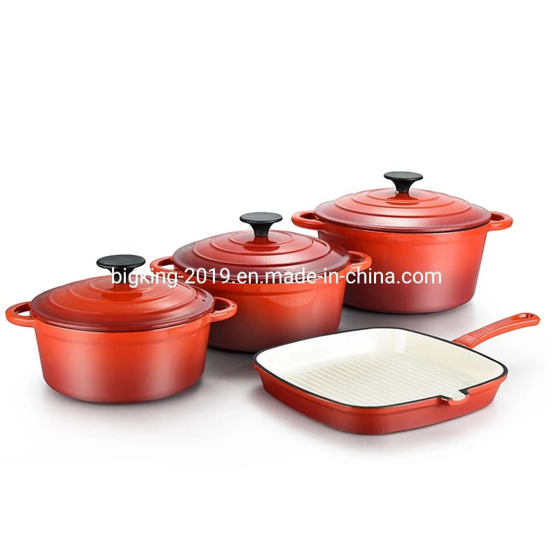 Factory Directly Wholesale Enamel Cast Iron Casserole Pot