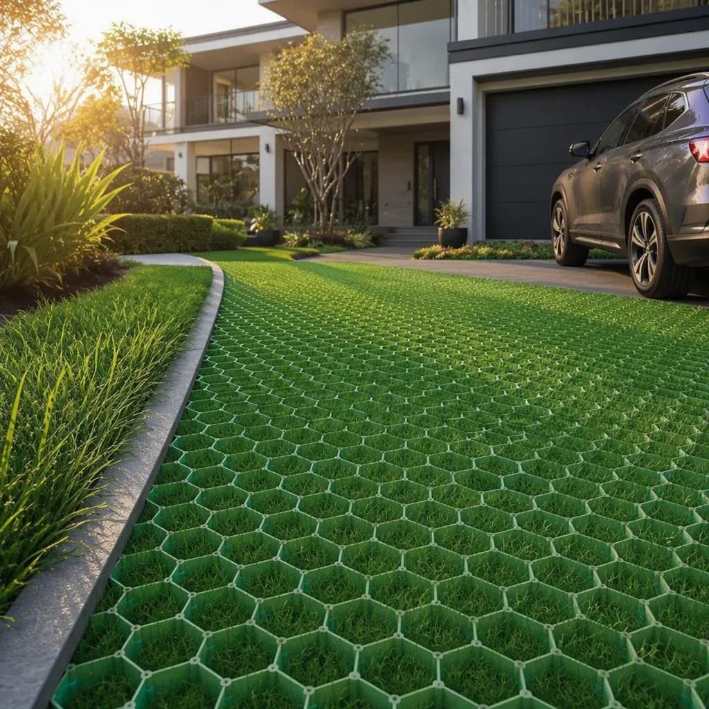 HDPE Paving Grid for Driveway Walkway Lawn Garden Plastic Grass Paver