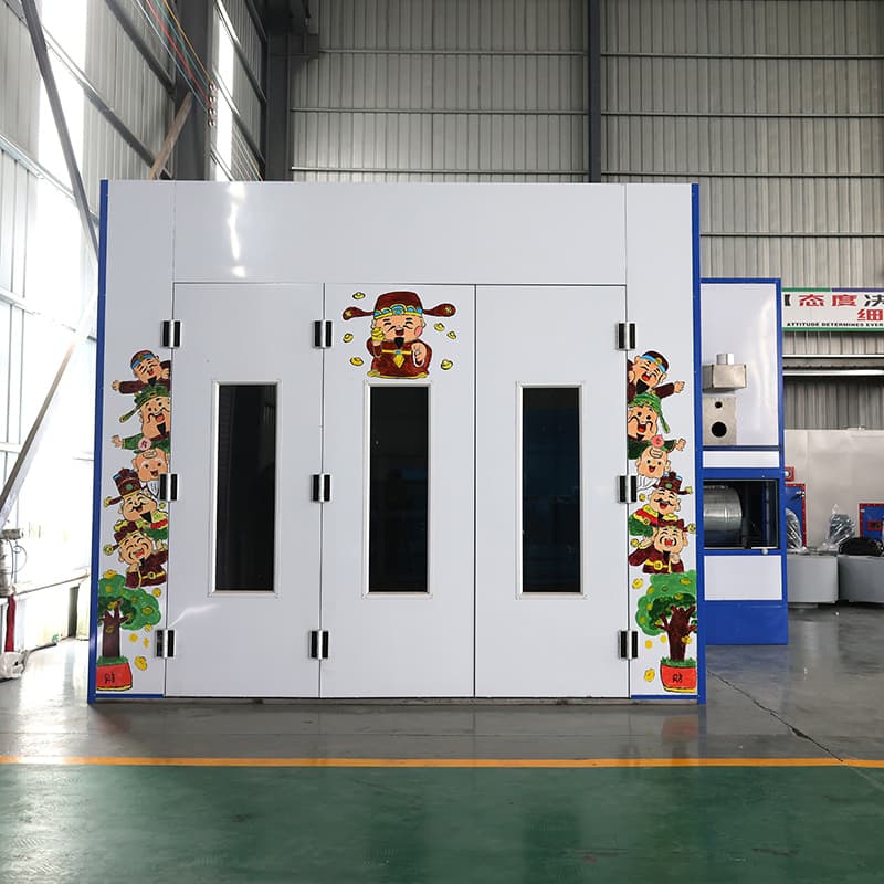 Custom Automotive Spray Booth Car Painting with ISO CE Factory Manufacturer