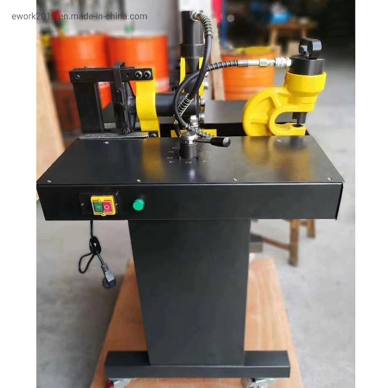 Manufacturer Hydraulic Busbar Press Punching Cutting Bending Machine
