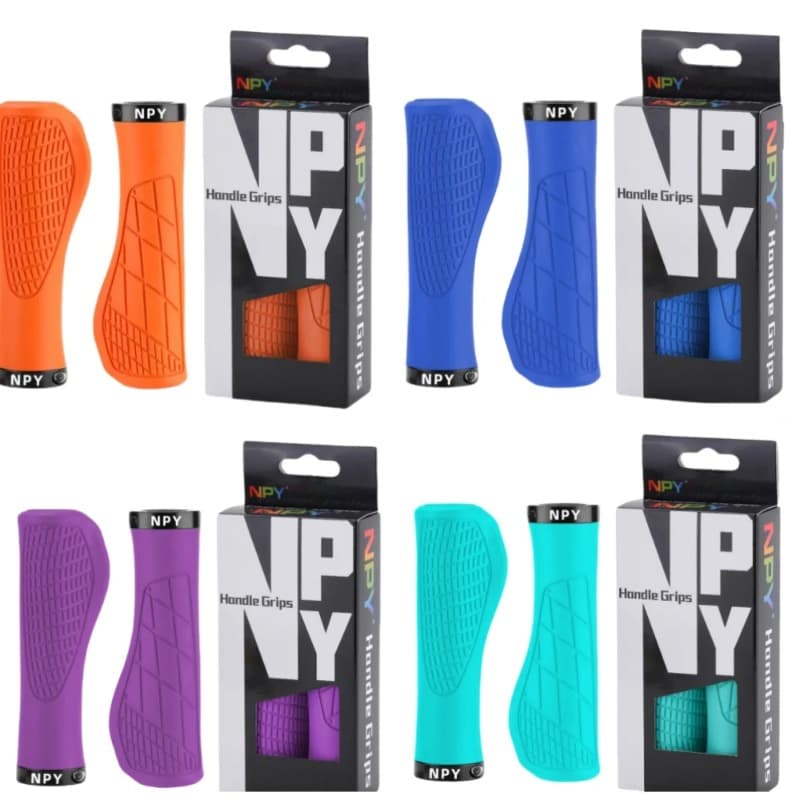 Bike Super Soft Single-Sided Locking Handlebar Cover Bicycle Aluminum Handle Bar Grips MTB Non-Slip Cycling Accessories