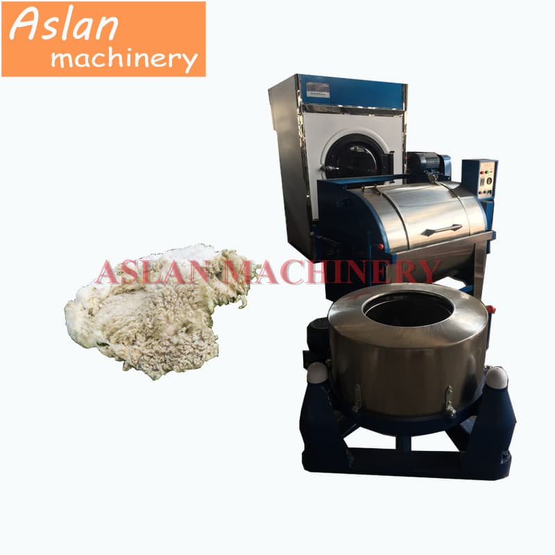 Non Wave Farbic Washing Machine / Wool Washing Dewatering Drying Machine