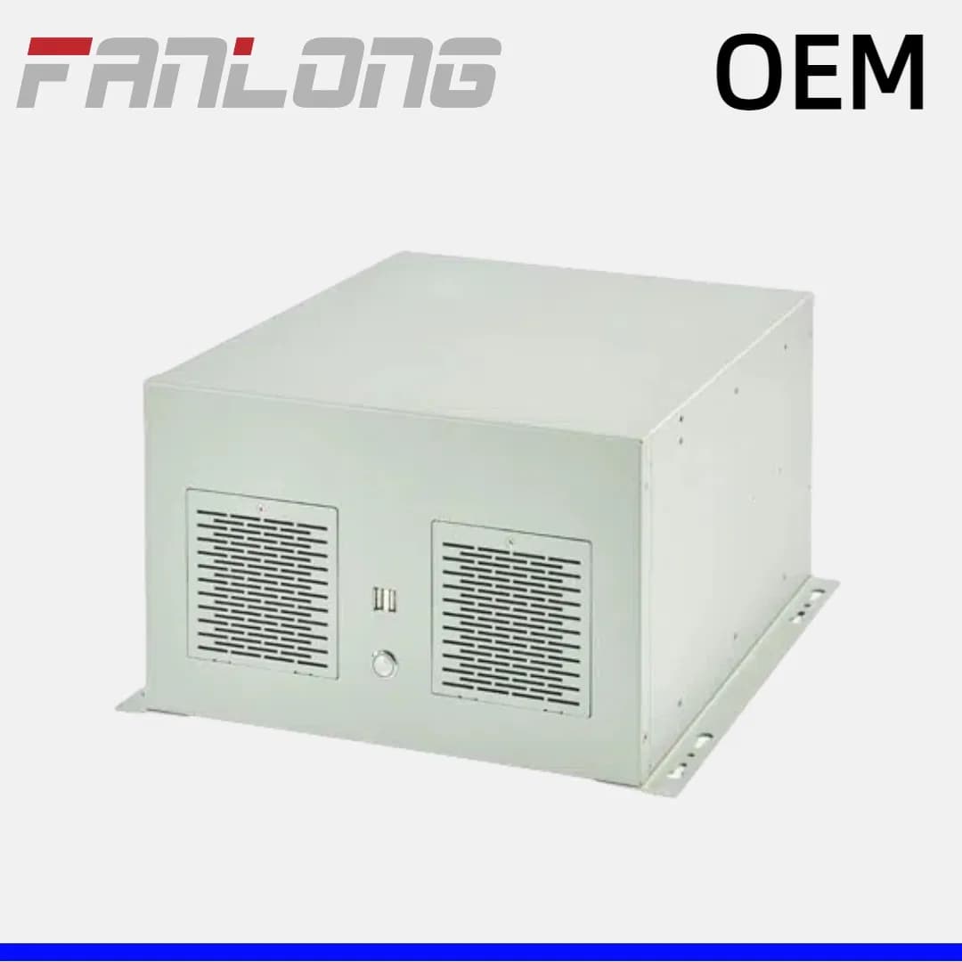 Wall-Mount Industrial PC Case Customized OEM Sheet Metal Fabrication Chassis