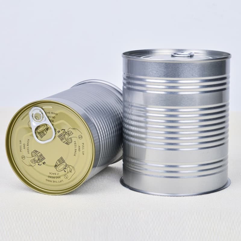 Custom Shape and Printing Tinplate Packaging Cans for Food/Chemical/Paint Use