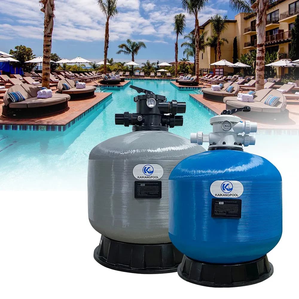 Factory Supply Swimming Pool Top Mount Water Sand Filter for Sale Aquarium Accessories Swimming Pool Filter System Set
