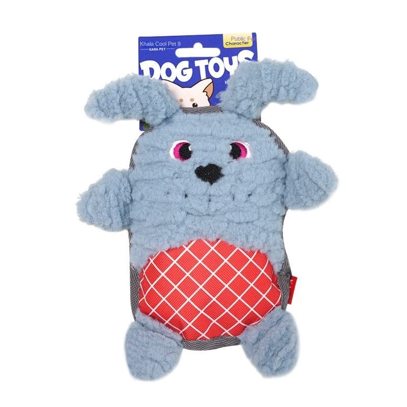 Bite-Resistant Plush Dog Toy for Puppies with Safe PP Cotton Material