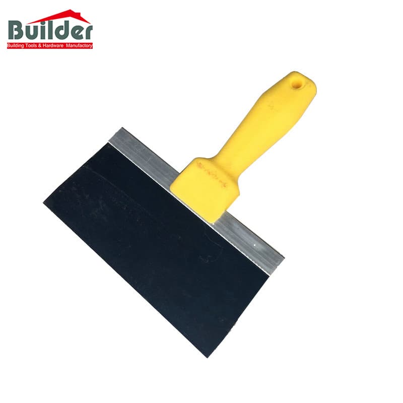 Professional Putty Knives, Blue Steel Taping Knives with Plastic Handle (DP002BS)