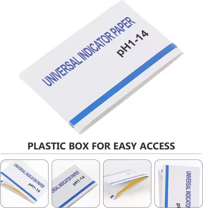 pH Test Paper 0-14 for Accurate Soil pH Measurement