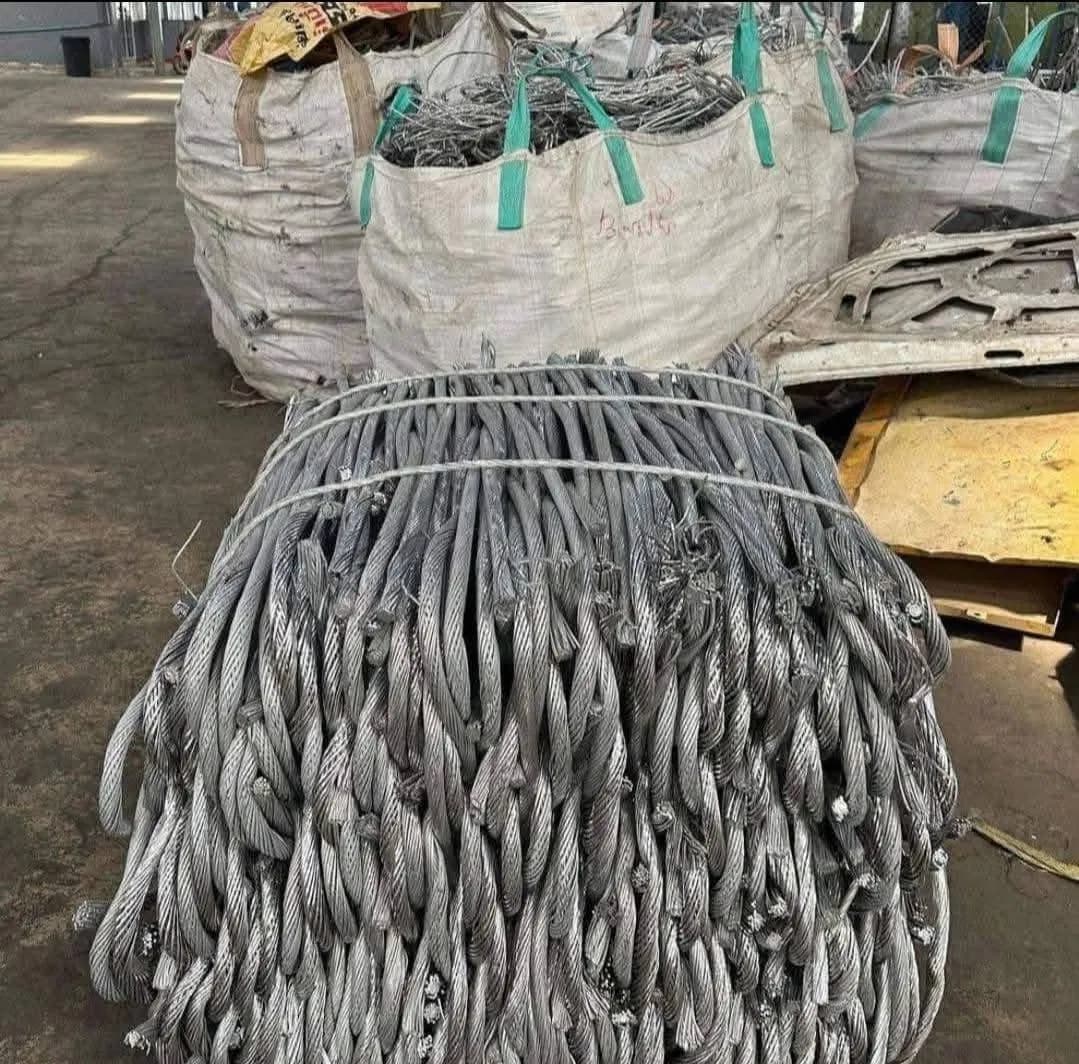 High Purity 99.99% Scrap Aluminum Wire 6063 Waste Aluminum Virgin