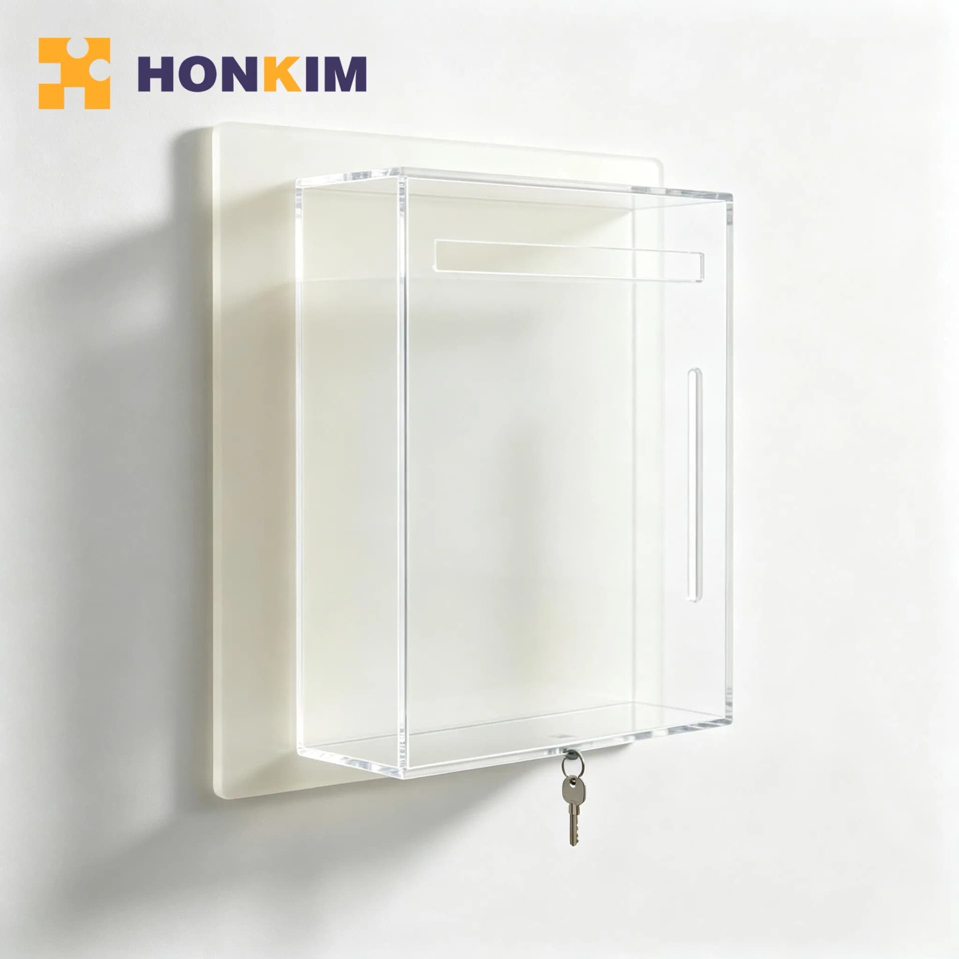 Blue Tint Acrylic Parcel Box for Outdoor Parcel Delivery