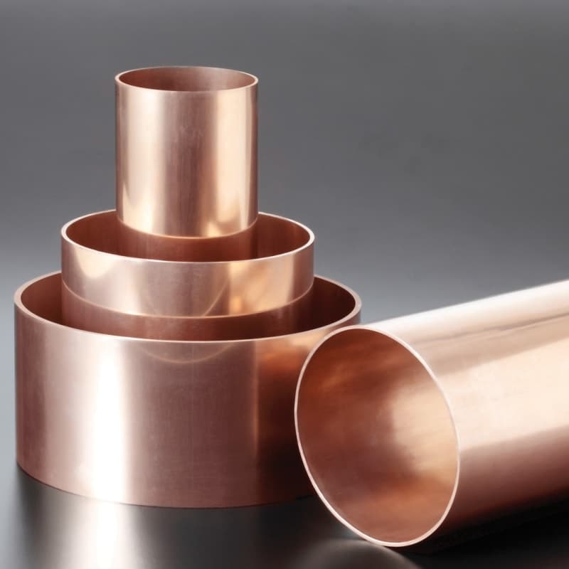 C10100/C10200/C11000/C12000/C12200 Copper Alloy: C14500/C17200/C17300/C17510/C18150/C19200/C19210/C19400 Copper Pipes