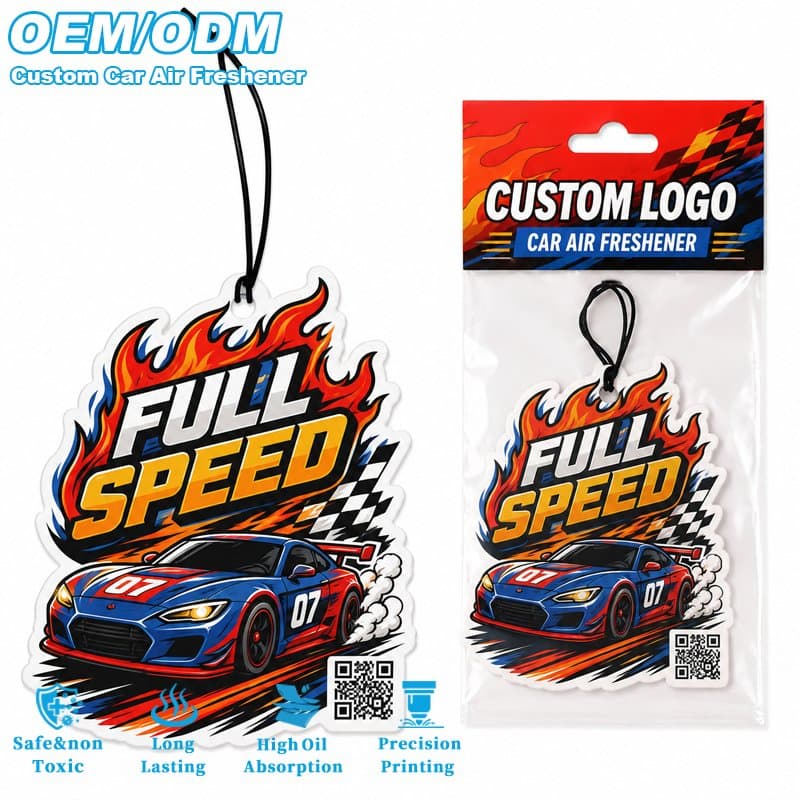 OEM/ODM Customized Car Air Fresheners in Personalized Shapes and Sizes Non-Toxic and Safe