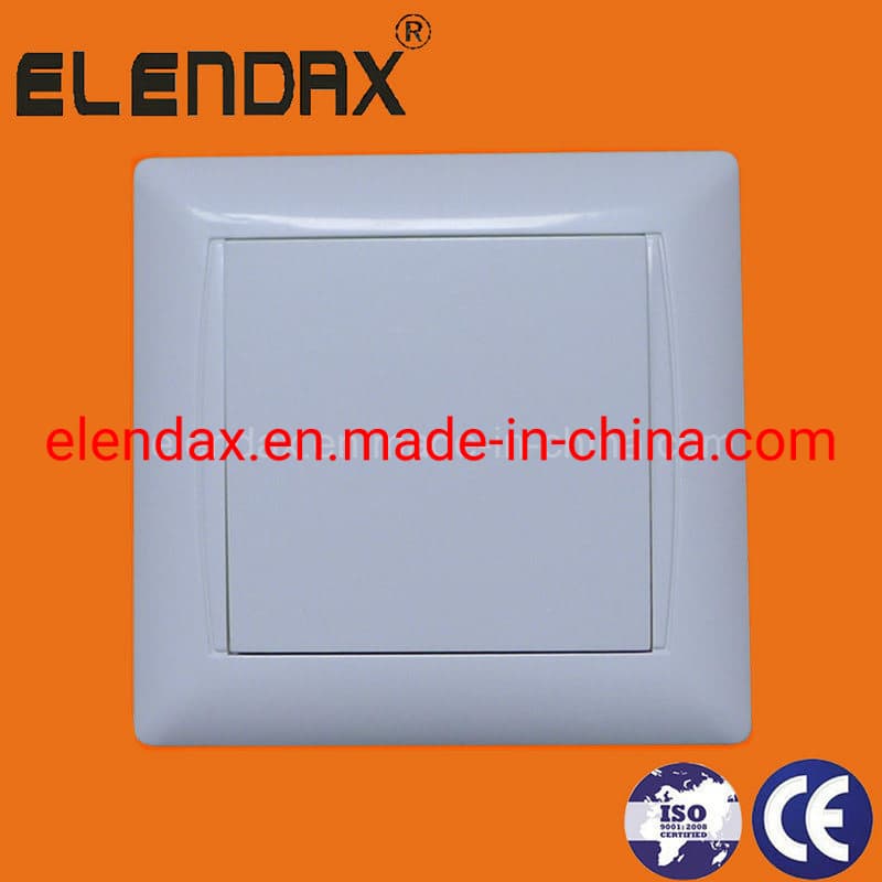 German Style Flush Mounted Push Button Wall Switch (F6001)