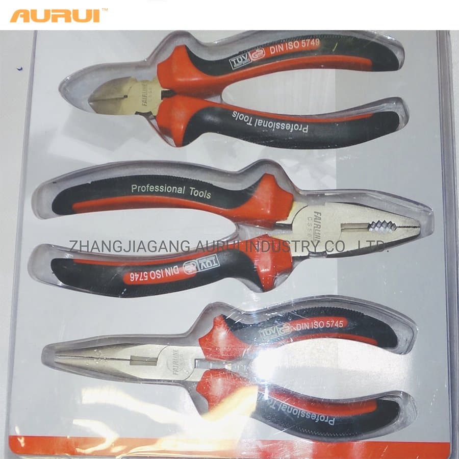 Household Hand Tool High Quality Carbon 3 PCS Pliers Set
