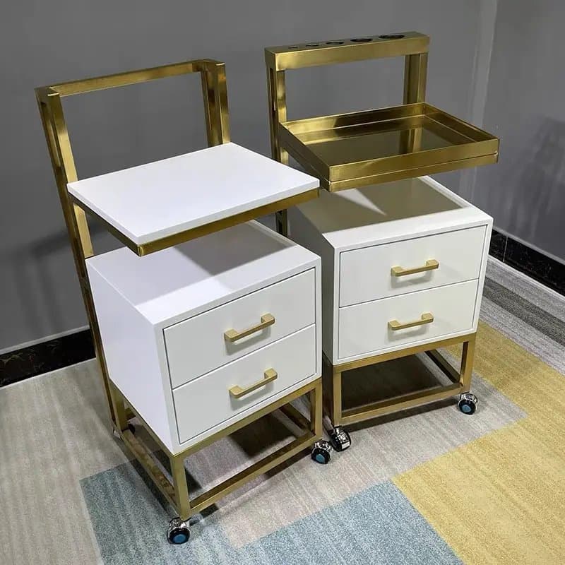 Beauty Trolley SPA Professional Bestselling Lifting Drawer High Quality Lightweight Cart