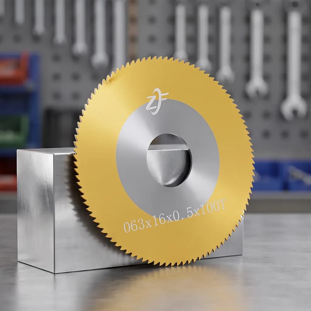 Premium Solid Carbide Circular Saw Blade for Metal Cutting