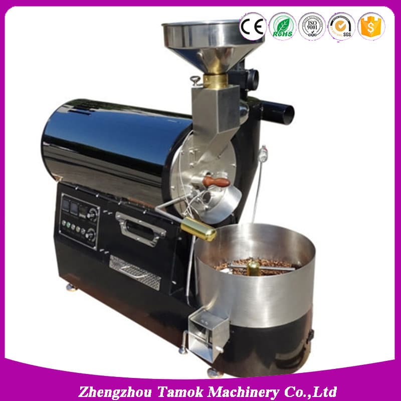 60kg Industrial Gas Heat Coffee Roasting Home Use 2kg Coffee Roaster