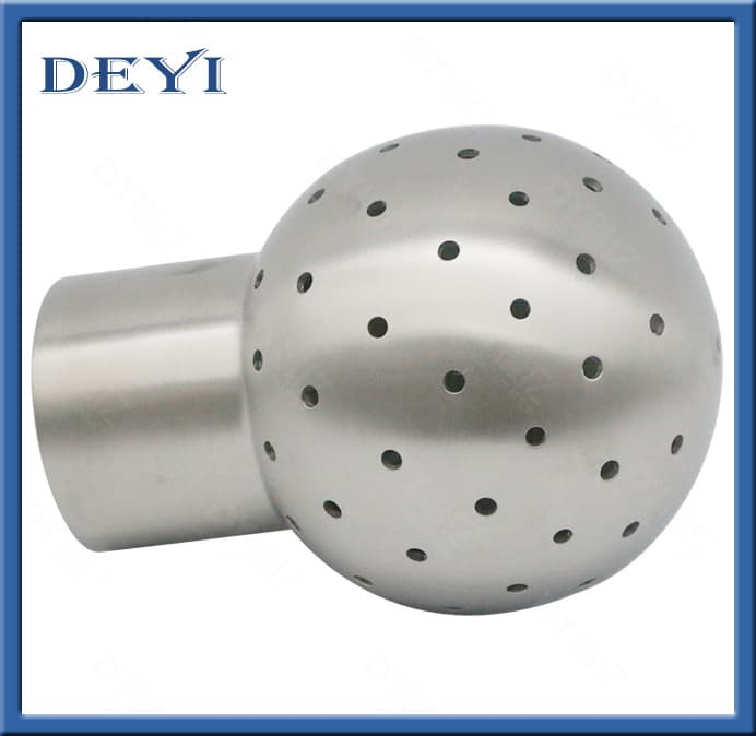 1-1/4" Stainless Steel AISI304 Tank Static Welding Cleaning Ball Bola De Limpieza De Soldadura Está Tica De Tanque De Acero Inoxidable