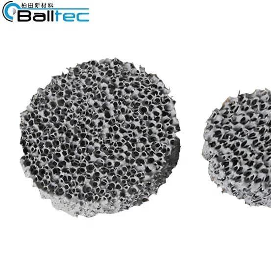 Sic Ceramic Foam Filter for High-Temperature Metal Filtration Solution