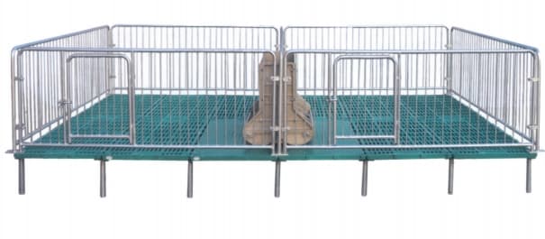 Composite Large Plate/Composite Small Plate Nursery Fence