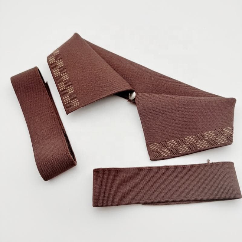Super Jacquard Rib Knit Collars New Designed Garment Accessory
