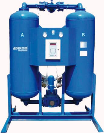 Low Pressure Industry Heatless Regenerative Adsorption Air Compressed Dryers