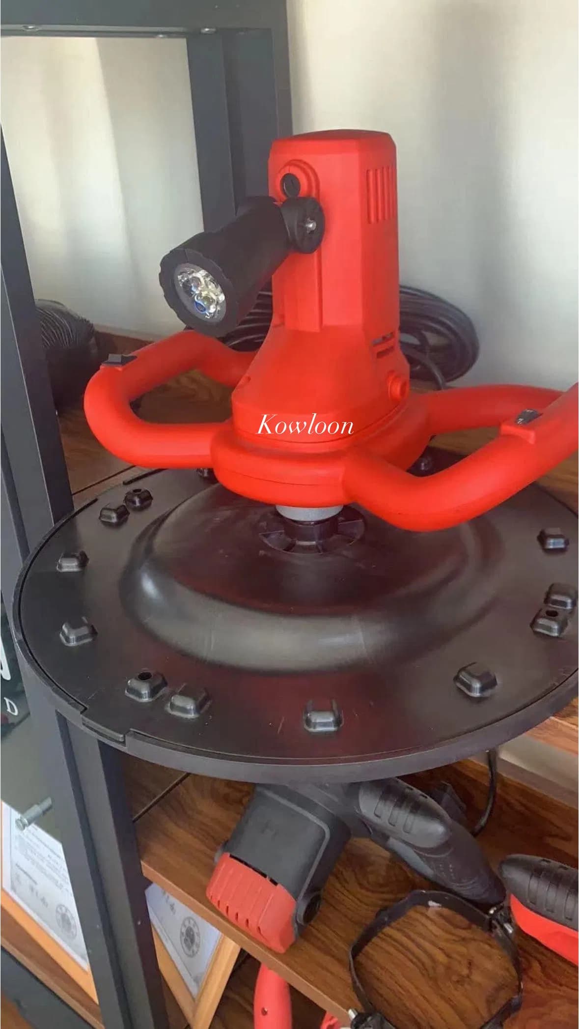 Portable Small Cement Putty Wall Plaster Sander Smoothing Plaster Concrete Smoothing Machine
